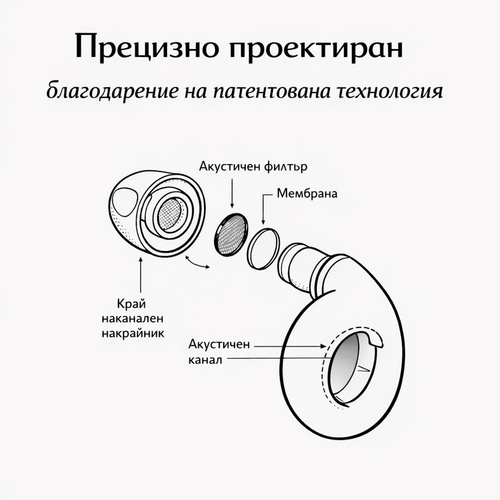Sensistyle™ Ушни тапи за спокоен сън