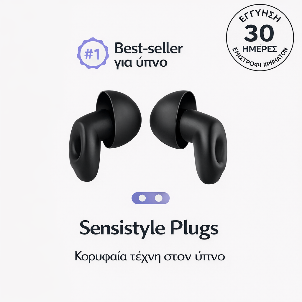 Sensistyle™ Ωτοασπίδες για Ήσυχο Ύπνο